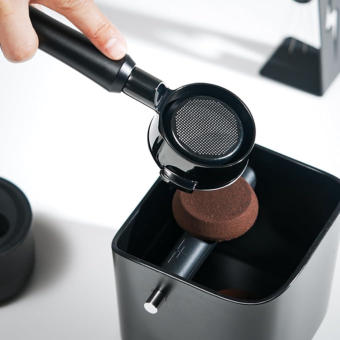 MHW-3BOMBER 58mm Bottomless Portafilter Fits E61, Flair 58, ECM, Rocket, Sanremo, Synesso, VBM Coffee Machines, 2 Ears Flat Espresso Portafilter with 18g Filter Basket, Astra BP7023L-OS