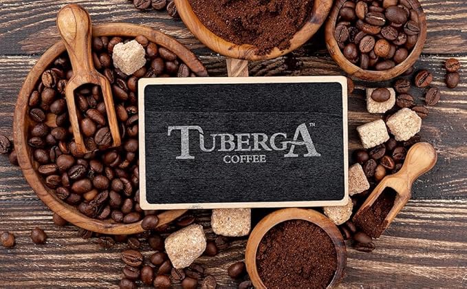 Tuberga Premium Quality 100% Arabica, Whole Bean Coffee, Medium Roast, 2.2 Ib Original Italian Coffee. (Pack of 1)