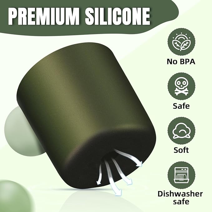 Silicone Higher Boot Compatible with Owala 30oz & 40oz FreeSip Sway Bottles & Tumblers, Large Protection Anti-slip Bottom Cover Sleeve for Freesip Sway Tumbler and Bottle