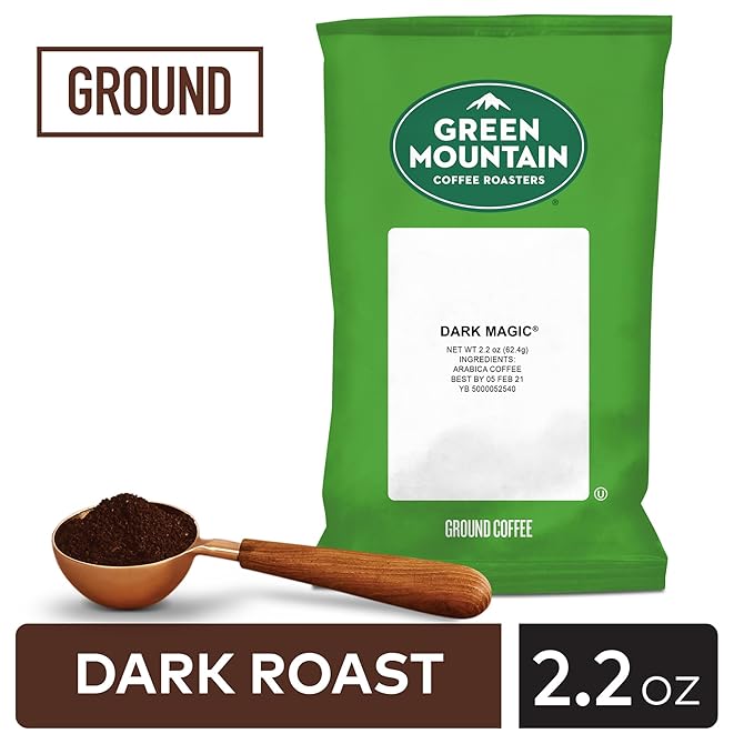Green Mountain Coffee Roasters Dark Magic, Keurig Fractional Packs, 50 Count, 2.2 oz.