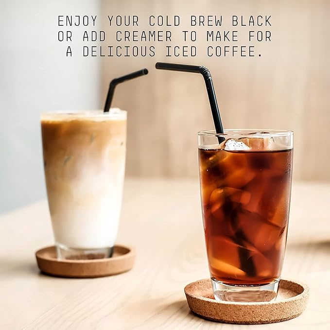 Stone Street Cold Brew Coffee, Low Acid, 100% Arabica, Gourmet Coffee - Strong & Smooth Blend, Coarse Ground, Dark Roast, Colombian Single Origin, 1 LB