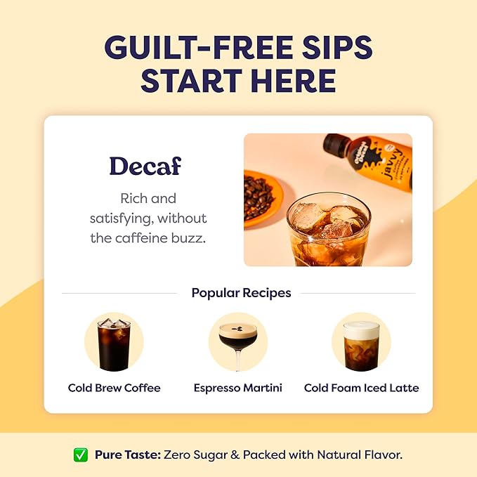 Coffee Concentrate - Cold Brew Coffee, Perfect for Hot or Iced Instant Coffees, Hot Drinks, Cold Brew Concentrate, 2 Pack - Original Decaf