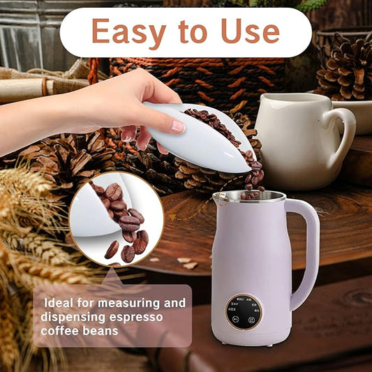 Coffee Dosing Cup Ceramic Coffee Beans Dosing Cup White Espresso Bean Measuring Tray Tea Vessel for Loose Tea Dosing Cup Cha He Set Dispenser Bowl Included Vessel Single Dose Measuring Tray