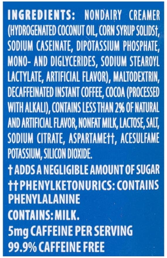 Maxwell House International Sugar-Free Decaf Suisse Mocha Beverage Mix, 4 oz Tub, 4 Pack, 2 Packages (4 Tubs)