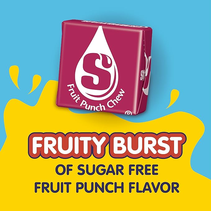 Starburst Singles To Go Powdered Drink Mix, Fruit Punch, 6 Boxes with 6 Packets Each - 36 Total Servings, Sugar-Free Drink Powder, Just Add Water, 6 count (Pack of 6)