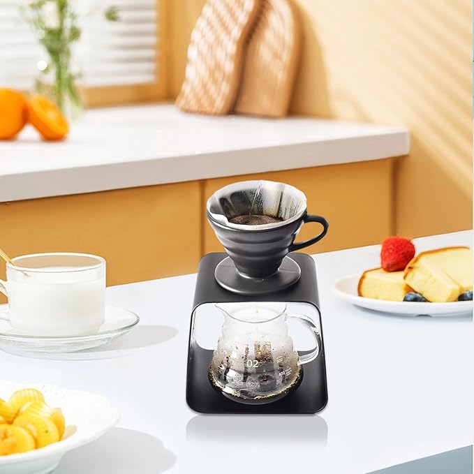 Coffee Maker Stand - Portable Steel Drip Rack | Pour Coffee Dripper Stand | for Hiking Traveling Caravanning Picnic Men Women Youth Teens Daughter Family Friends