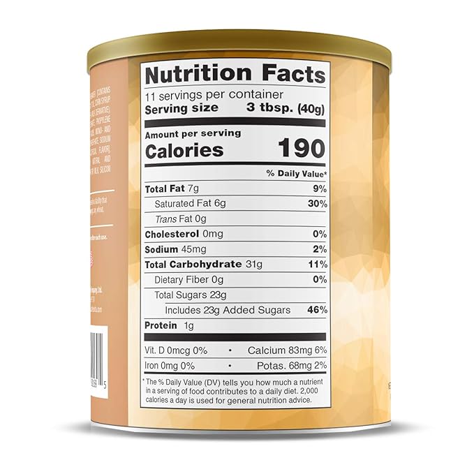 Caffe D'Vita Caramel Macchiato - Instant Coffee Powder Mix for Lattes, Gluten Free, No Cholesterol, No Hydrogenated Oils, Kosher-Dairy - 1 Lb Can