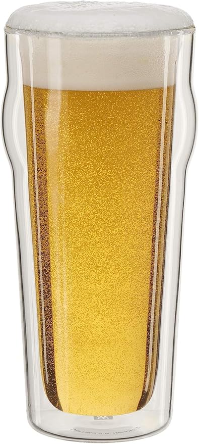 ZWILLING Sorrento 2-pc Double-Wall Pint Beer Glass Set