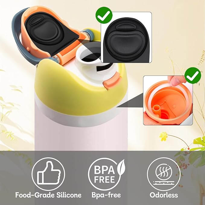 3 Sets Replacement Seal Gasket Stoppers for Owala Freesip Cap Mouth,Silicone O Sealing Ring Parts Water Bottle Top Lid Accessories for Owala Freesip 16/19/24/32/40oz 3p1-a03