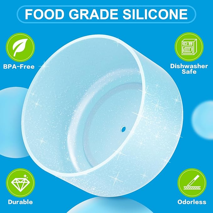 Silicone Boot for Owala Water Bottle 24 oz 32 oz 40 oz, Anti-Slip Protective Sleeve for FreeSip/Twist/Flip Stainless Steel Water Bottles Accessories