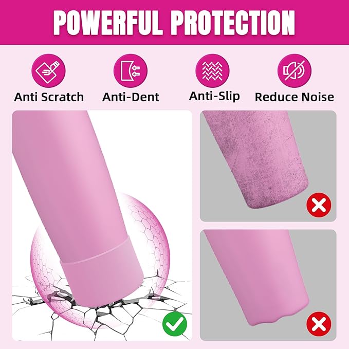 2PCS Silicone Boot Compatible with Owala 30oz & 40oz FreeSip Sway Bottles & Tumblers, Protective Anti-Slip Bottom Cover Sleeve for Freesip Sway Tumbler