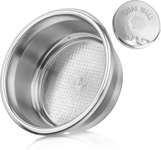 Replacement Dual Wall Filter Basket 54mm 2 Cup, Compatible with Breville Espresso Machines (BES860XL/11.41) - Double Shot Portafilter Accessories