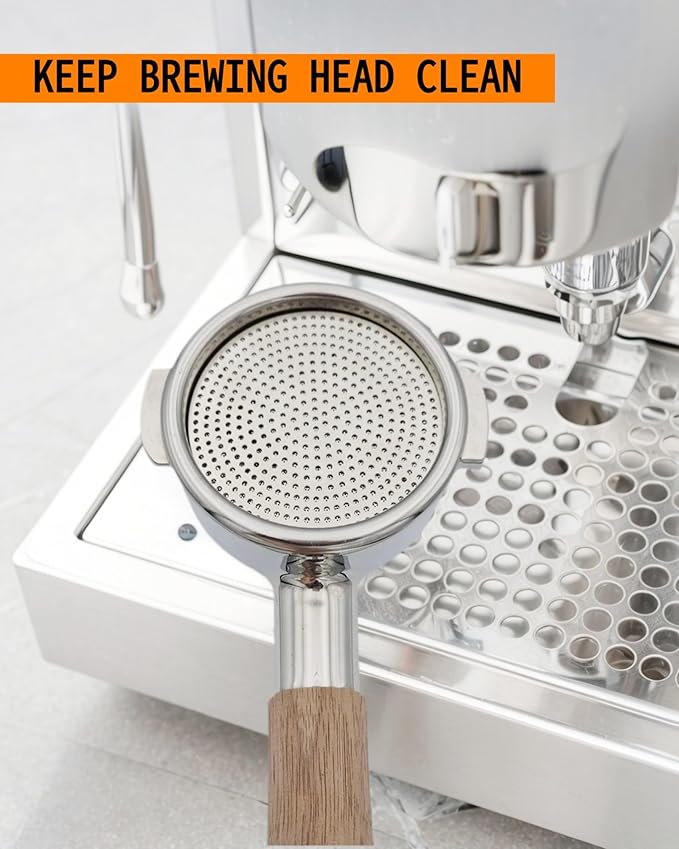 51mm Espresso Puck Screen - Metal Contact Screen for Espresso 51mm Portafilter Basket