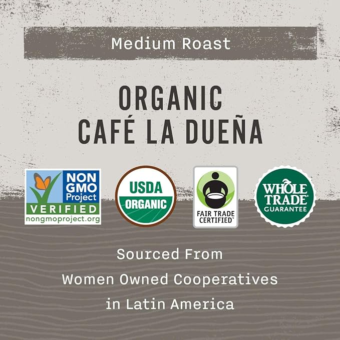 Allegro Coffee Organic Cafe La Duena Ground Coffee, 12 oz