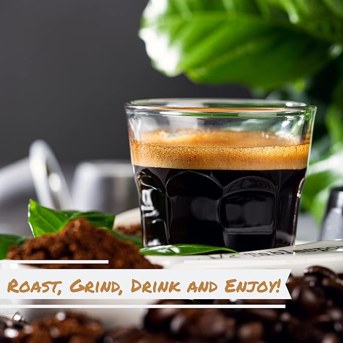 Gourmet Unroasted Decaf Green Coffee Beans, 5 lbs Bulk - 100% Raw Arabica Whole Beans - by Its Delish