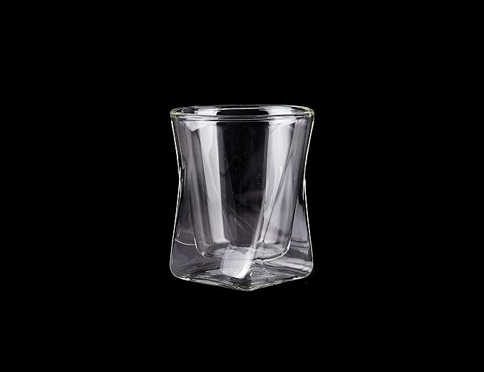 Ozeri Moderna Artisan Series 10 oz Double Wall Whiskey Glasses – Set of 2