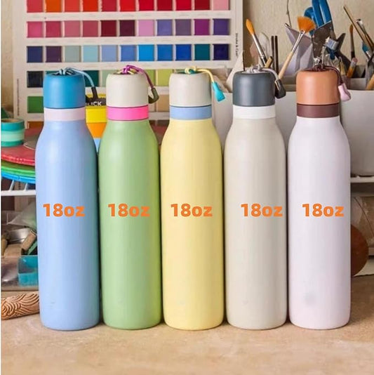 Metal Straw Replacement Compatible with Owala FreeSip Twist Water Bottle 18oz
