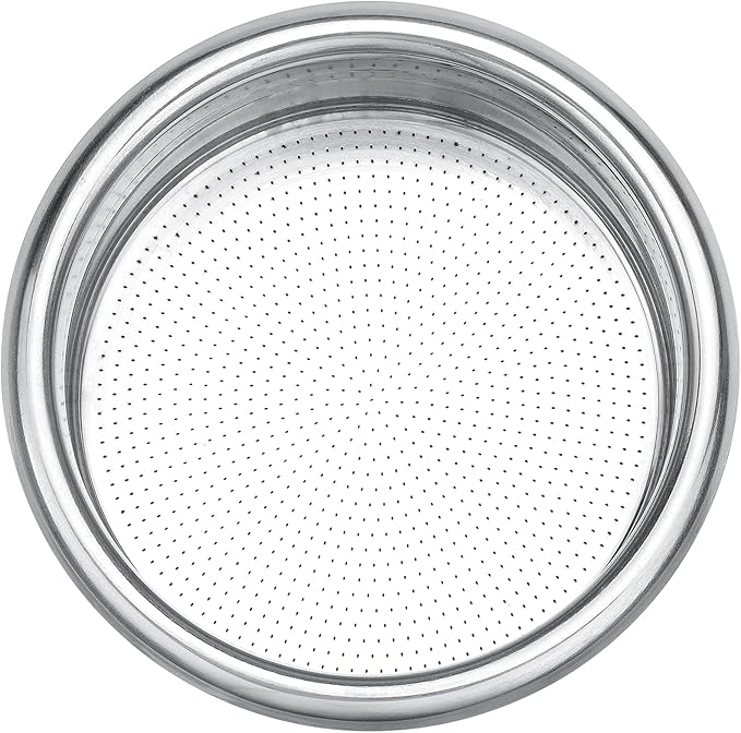 Normcore 58mm Precision High Extraction Basket, 22g Espresso Portafilter Basket, Includes Paper Filters (200pcs) and 58.5mm Puck Screen, 0.8mm Thickness, 0.28mm Hole Diameter, 22g