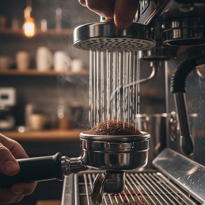 2 PCS 53.3mm Puck Screen, Espresso Puck Screen 53.3, Professional Coffee Tool with Dual-Layer Design, 53mm Coffee Accessory for Enhanced Extraction, Compatible with Standard 53mm Portafilters