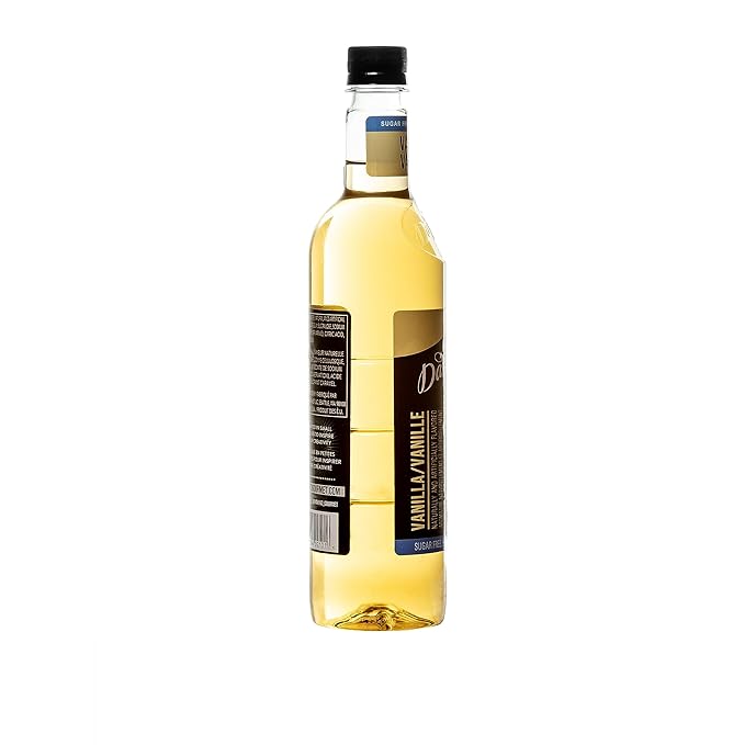 DaVinci Gourmet Sugar-Free Vanilla Syrup, 25.4 Fluid Ounces (Pack of 4)