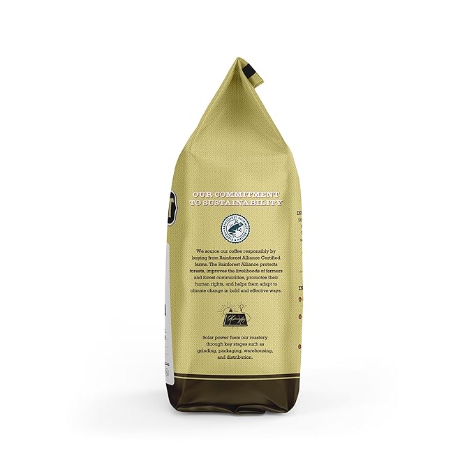 Verena Street 11 Ounce Espresso Beans, Shot Tower Espresso, Whole Bean Dark Roast, Rainforest Alliance Certified Arabica Coffee