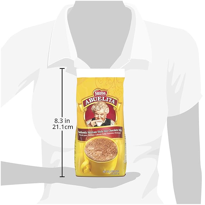 Nestle Abuelita Hot Cocoa, Authentic Mexican Hot Chocolate, Instant, Bulk for Schools and Holiday Parties, 2 lb Bag