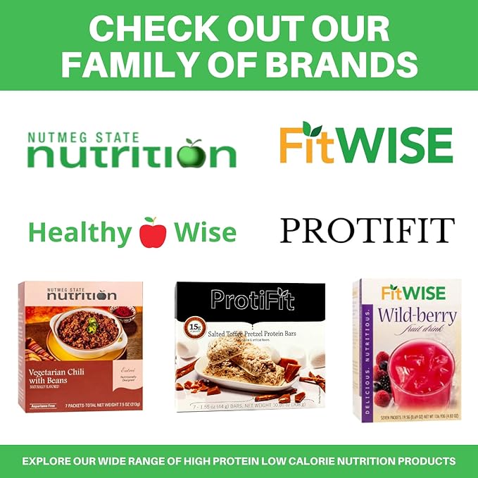 PROTIFIT - High Protein Fruit Flavored Powder Drink Mix, 15g Protein, Low Calorie, Sugar Free, Ideal Protein Compatible, 7 Servings Per Box (Lemon)
