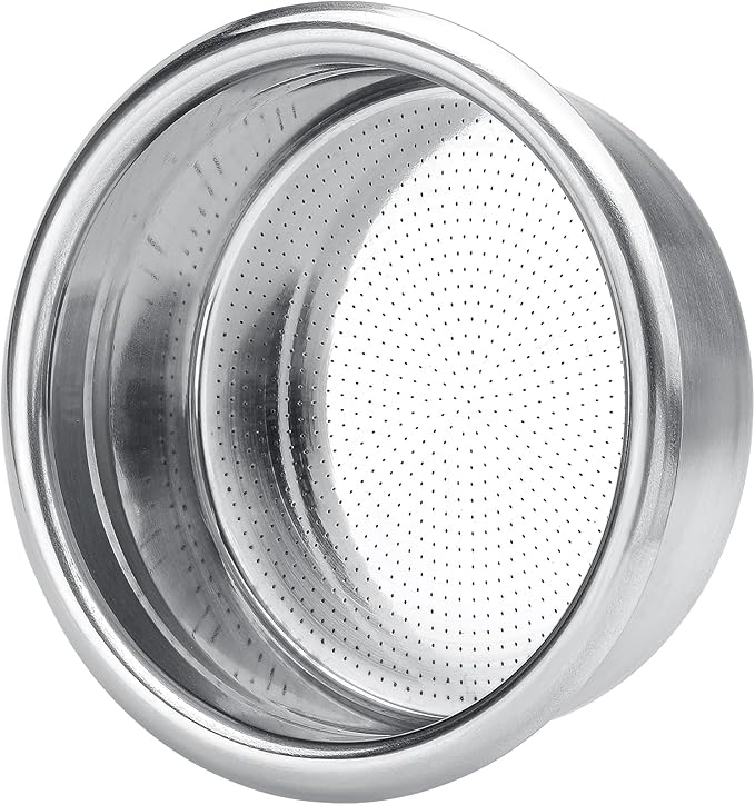 Normcore 58mm Precision High Extraction Basket, 20g Espresso Filter Basket, 0.8mm Thick Stainless Steel, 0.28mm Hole Diameter, Includes 58.5mm Puck Screen and 200pcs Filter Paper, 20 Gram
