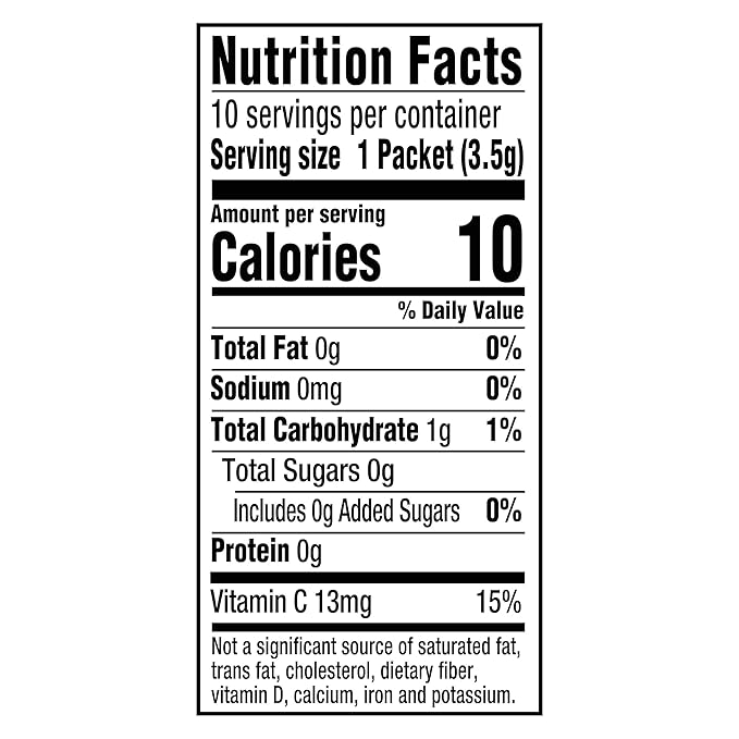 Crystal Light Drink Mix, 120 Packets, for Convenient On-the-Go Flavorful Hydration, Naturally Flavored Cherry Pomegranate with other natural flavor, Zero Sugar, 0.11 oz each