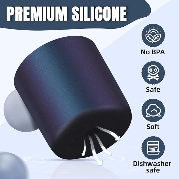 Silicone Higher Boot Compatible with Owala 30oz & 40oz FreeSip Sway Bottles & Tumblers, Large Protection Anti-slip Bottom Cover Sleeve for Freesip Sway Tumbler and Bottle