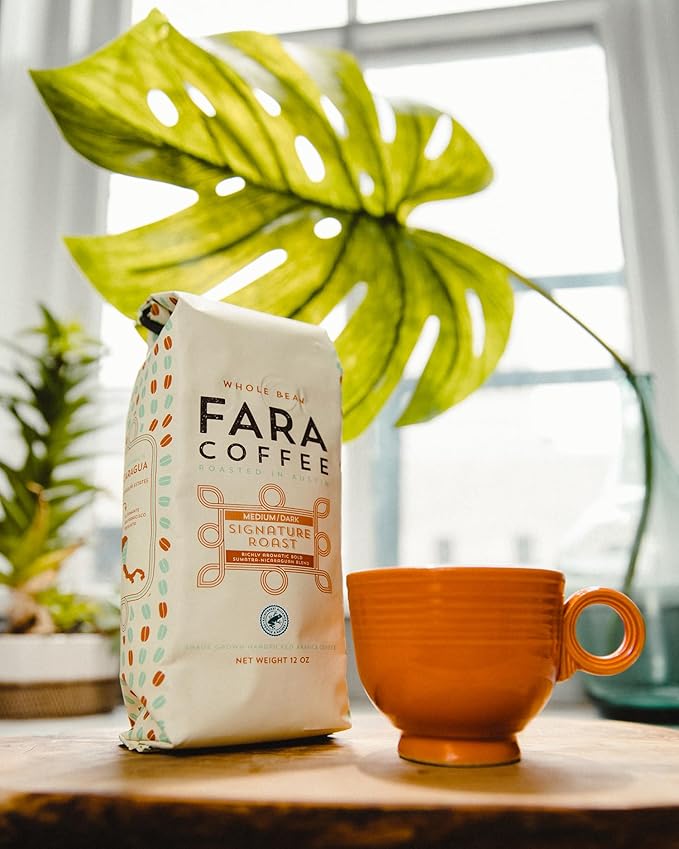Fara Coffee, Whole Bean (Breakfast Blend, (Medium), 2.2 Lb)