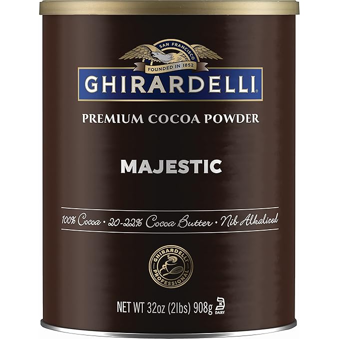 Ghirardelli Majestic Dutch Processed Cocoa Powder, 2 lb