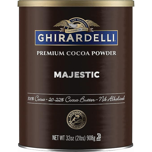 Ghirardelli Majestic Dutch Processed Cocoa Powder, 2 lb