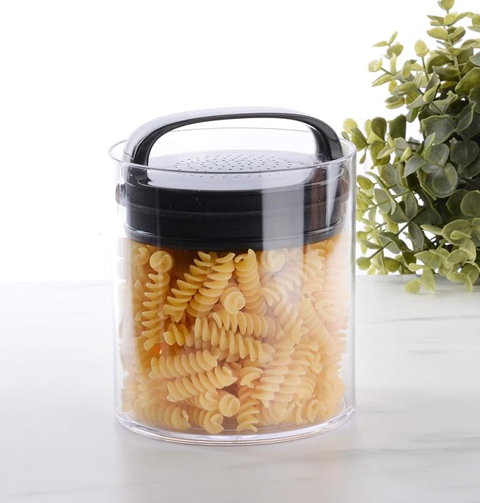 Prepara Evak Fresh Saver Plastic Food Storage, Medium/Short, Black