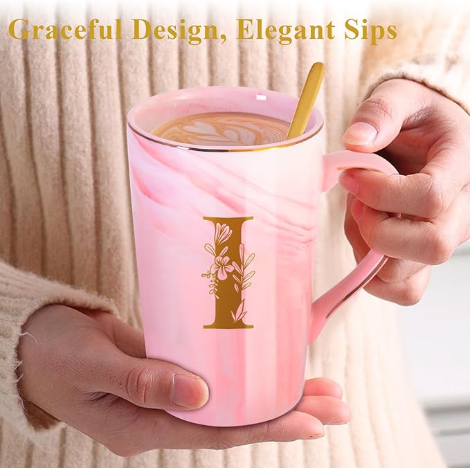 MNZZ Personalized Ceramic Coffee Mug with Lid Tea Cup Women Thank you Appreciation Gratitude Gifts Female Teacher End of Year School Bus Driver Nurse Pastor Team Mom Coach Guard Scout Leader Doctor,I