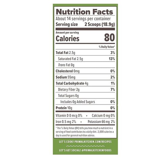 Primal Kitchen Latte Matcha Collagen, 9.33 oz