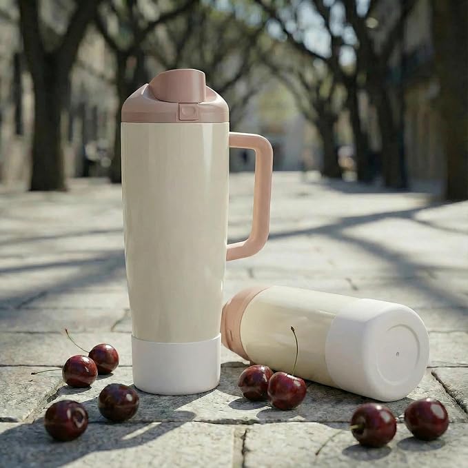 2PCS Silicone Boot for Black Cherry Owala 30oz & 40oz FreeSip Sway Bottles & Tumblers, Anti-Slip Protective Sleeve