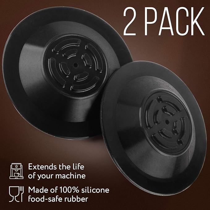IMPRESA Backflush Cleaning Disc Pack of 2, 54mm Compatible with Breville Duo-Temp Pro & Barista Series - Espresso Machine Accessories Kit - Use with Cleaning Tablets & Espresso Machine Cleaner