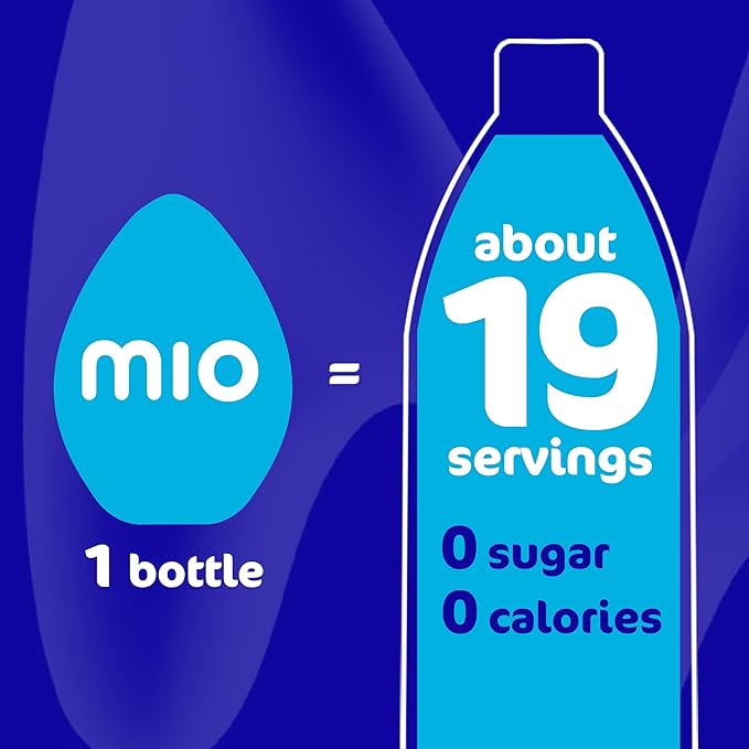 Mio Liquid Water Enhancer, Mango Peach, 1.62 OZ, 24-Pack