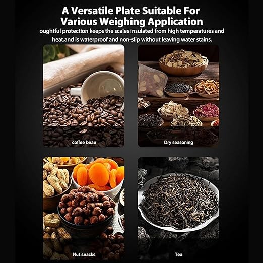 Vikye Digital Dosing Cup Coffee Scale, 500g Capacity Rechargeable Bean Weighing Tool with LED Display, for Pour Over Brewing Kitchen