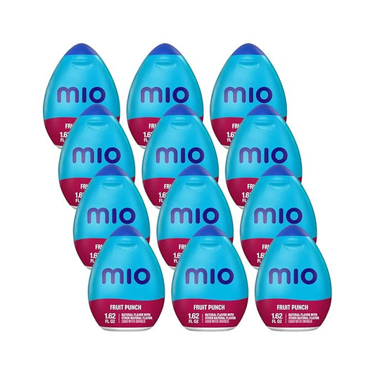 Mio Liquid Water Enhancer, Fruit Punch, 1.62 OZ, 12-Pack