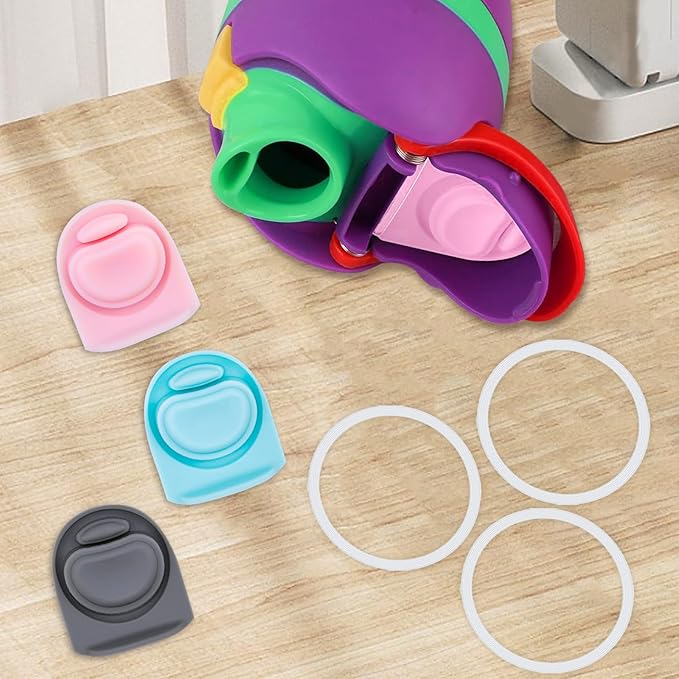 3 Sets Replacement Seal Gasket Stoppers for Owala Freesip Cap Mouth,Silicone O Sealing Ring Parts Water Bottle Top Lid Accessories for Owala Freesip 16/19/24/32/40oz 3p1-a04