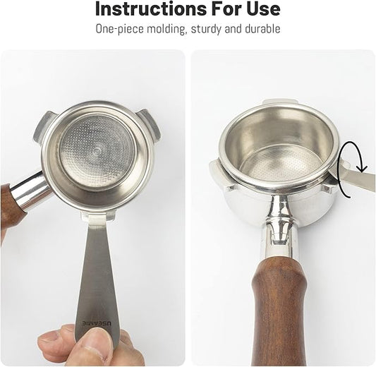 Portafilter Basket Removal Tool, Coffee Powder Cup Basket Disassembly, Stainless Steel Espresso Tamper Accessories