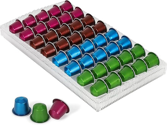 Coffee Pod Holder Drawer Nespresso Coffee Pods Storage Drawer Nespresso Coffee Capsules Drawer Organizer (clear)