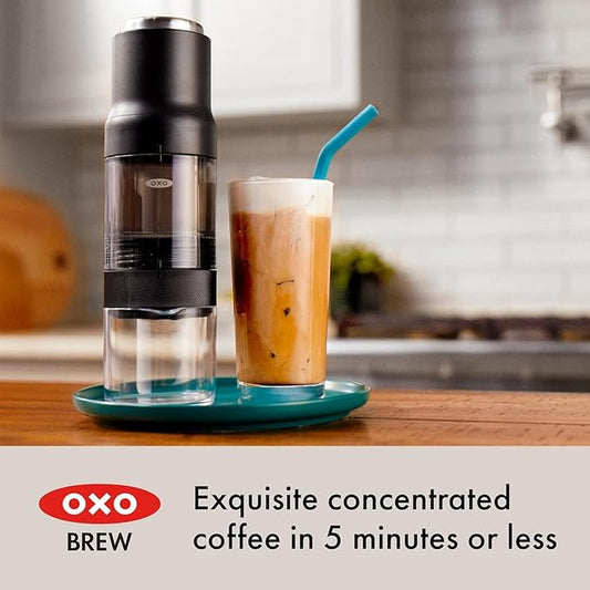 OXO Brew Rapid Brewer | Portable Manual Hot & Cold Coffee Maker | No Power Needed | Pack of 4