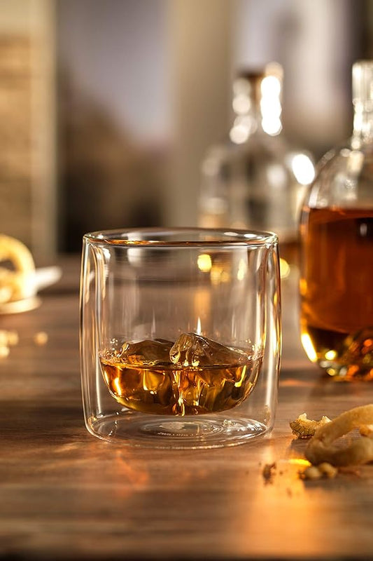 ZWILLING Sorrento Bar 2-pc Whisky glass set, Double wall glas, 266 ml