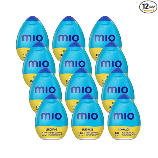 Mio Liquid Water Enhancer, Lemonade, 1.62 OZ, 12-Pack