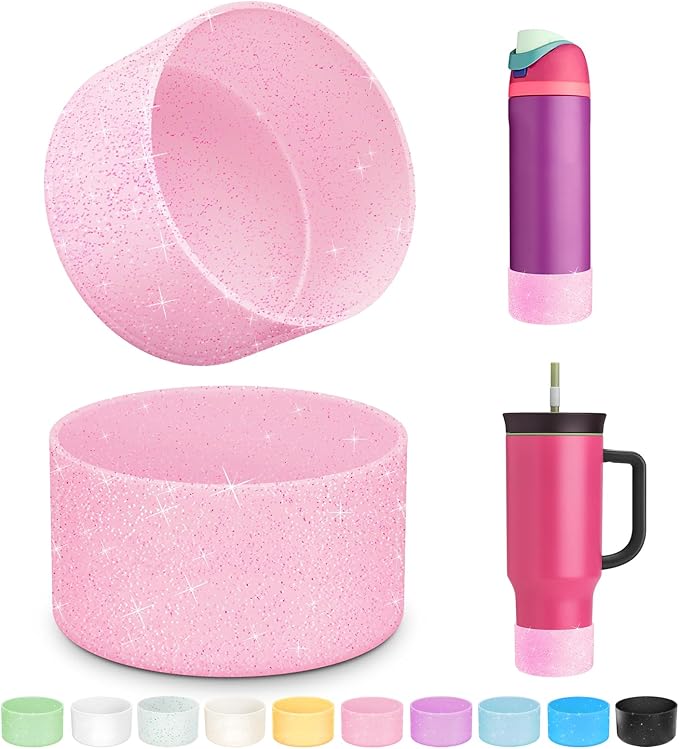 Silicone Boot for Owala Water Bottle 24 oz 32 oz 40 oz, Anti-Slip Protective Sleeve for FreeSip/Twist/Flip Stainless Steel Water Bottles Accessories