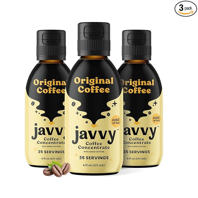 Coffee Concentrate - Cold Brew Coffee, Perfect for Hot or Iced Instant Coffees, Hot Drinks, Cold Brew Concentrate, 3 Pack - Original