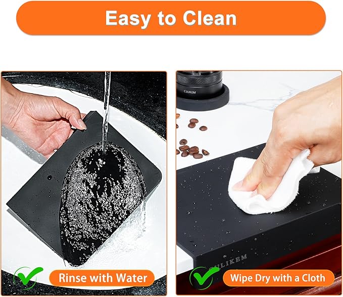 Espresso Tamper Mat Coffee Tamping - Food grade Silicone Coffee Tamping Mat for Espresso Machine Accessories, Tamp Mat for Barista Tools